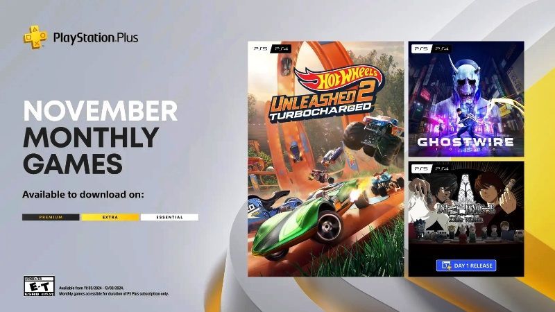 PlayStation Plus November 2024 Free Games Revealed