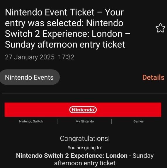 Nintendo Switch 2 Experience Event Invitations Sent Out